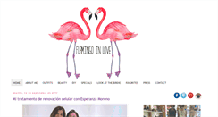 Desktop Screenshot of flamingoinlove.com